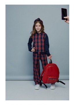 MiliLook школьный костюм для девочки 3в1 с юбкой-шортами Под заказ